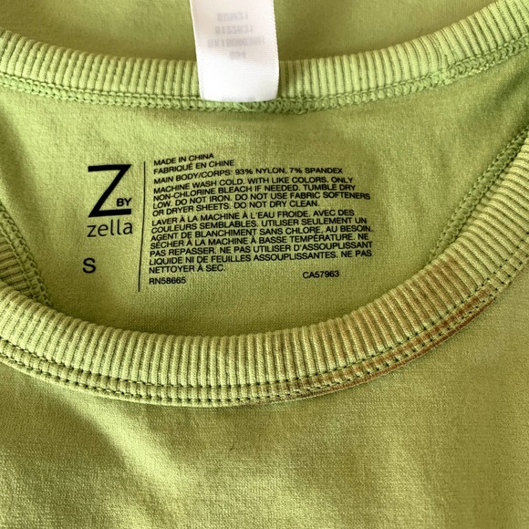 NWT ZELLA Tank Top in Lime Green Size Small - Picture 4 of 6